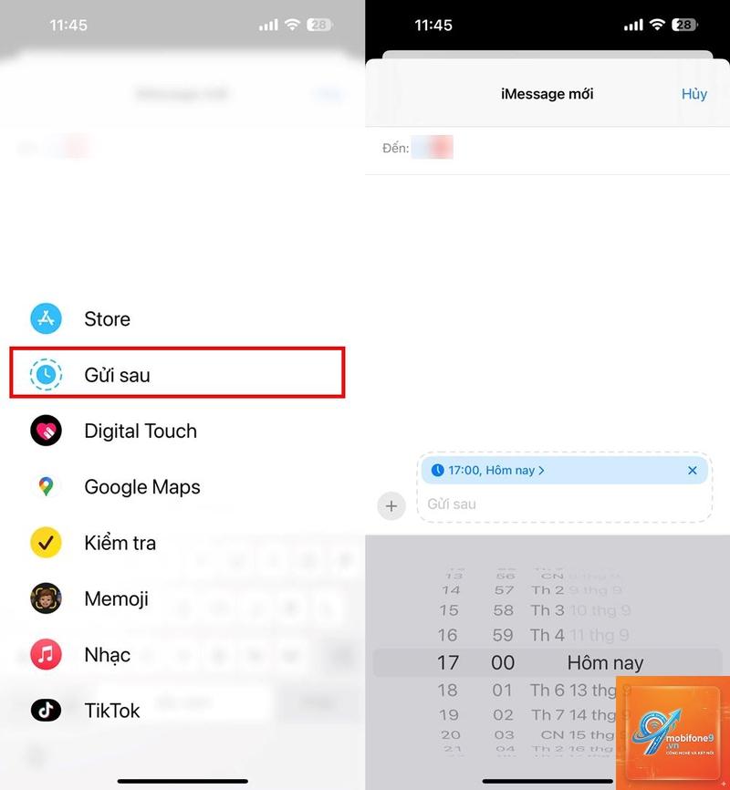 cách lên lịch gửi tin nhắn iphone - Hình 5