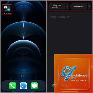 cách lưu bản dịch iphone