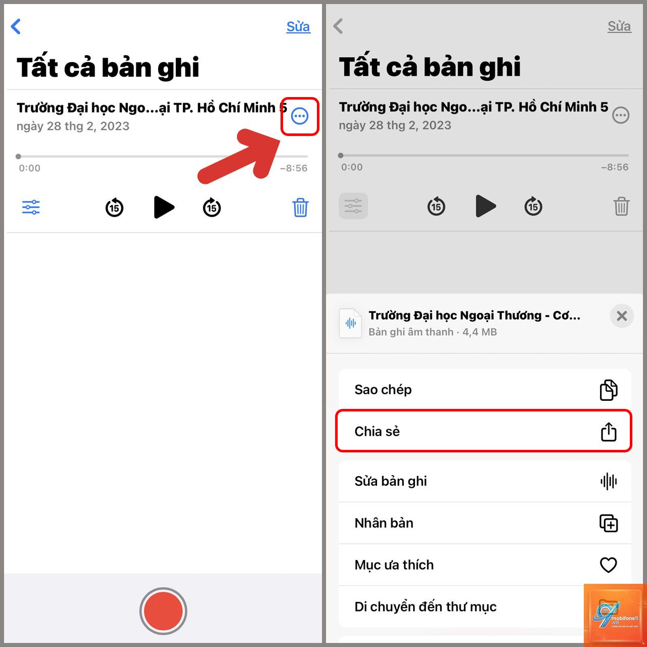 cách lưu ghi âm vào files - Hình 3