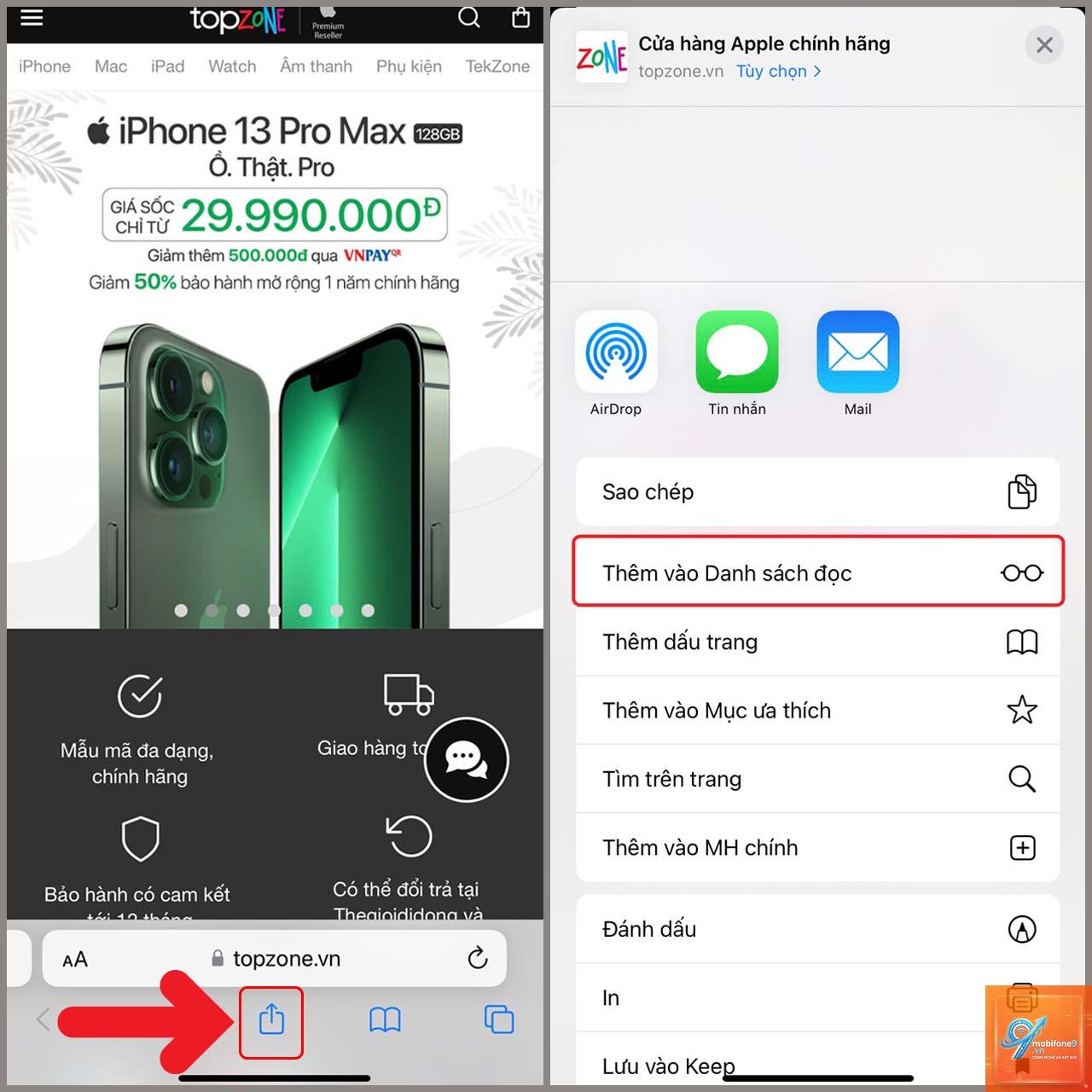cách lưu trang web ngoại tuyến safari - Hình 3