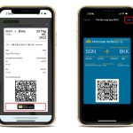 cách lưu vé máy bay vào apple wallet