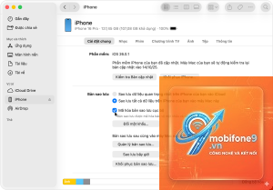 cách mã hóa bản sao lưu iphone