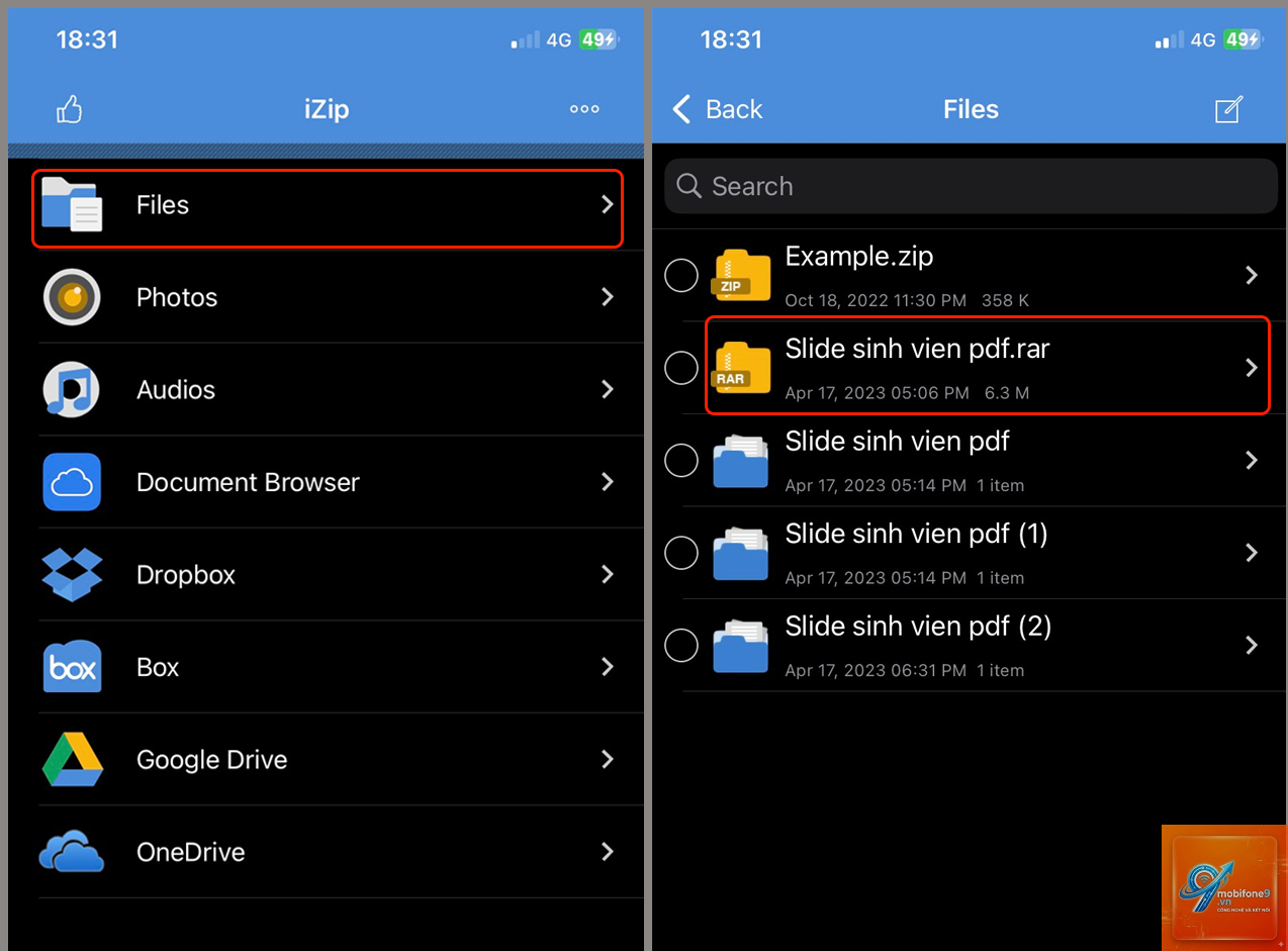 cách mở file zip trên iphone - Hình 5