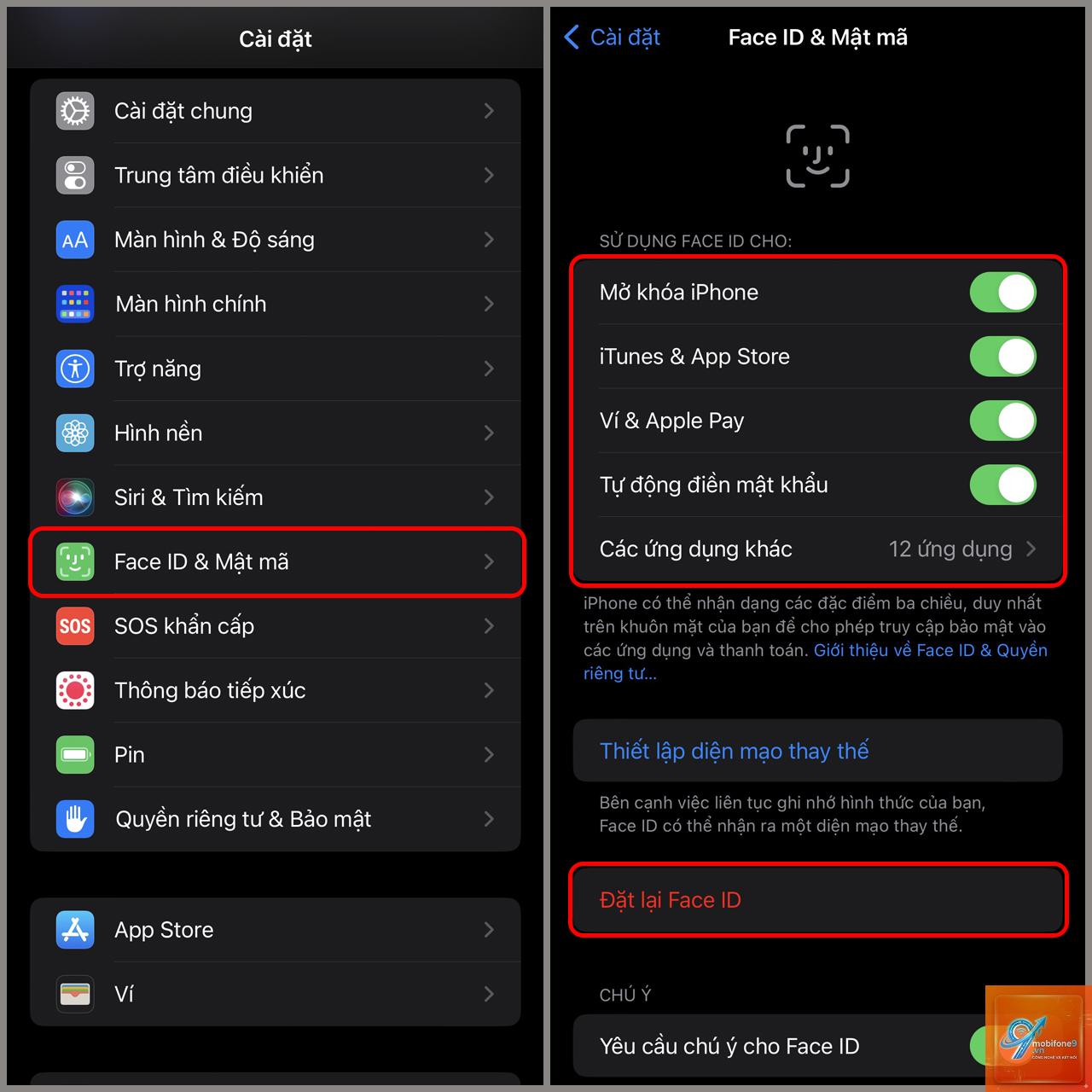 cách mở khóa Face ID trên iPhone - Hình 5