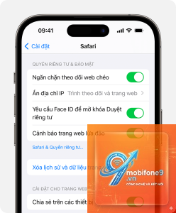 cách mở khóa Safari trên iPhone