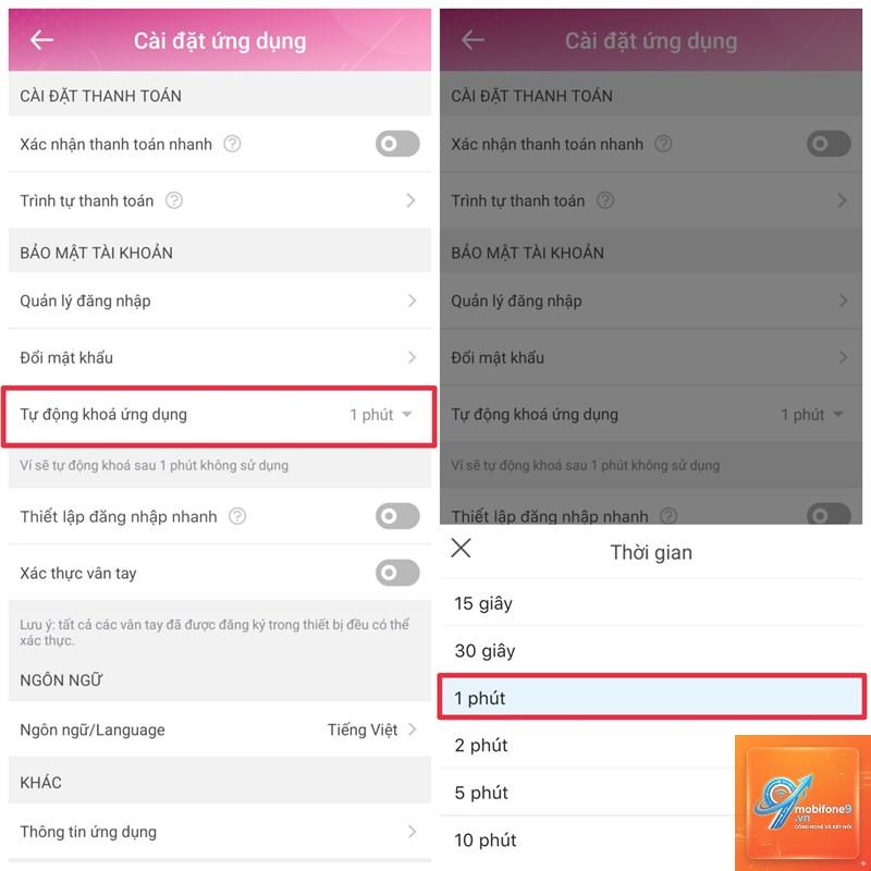 cách mở khóa ví momo trên iphone - Hình 3