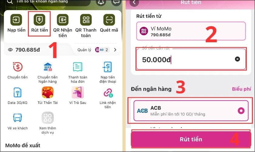 cách nạp tiền vào momo trên iphone - Hình 4