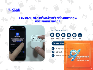 cách ngắt kết nối airpods với iphone - Hình 3