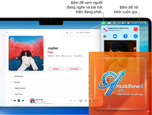 cách nghe nhạc bằng shareplay