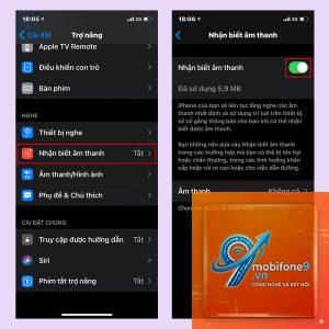 cách nhận diện âm thanh iphone