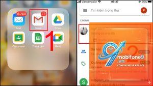cách nhận diện email từ ảnh iphone