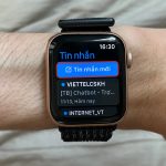 cách nhận tin nhắn trên apple watch