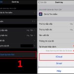 cách nhập danh bạ vào iphone
