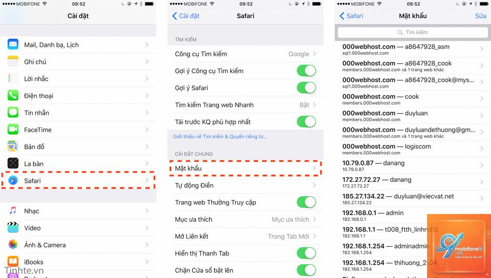 cách nhập mật khẩu vào safari - Hình 4