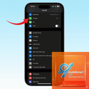 cách quản lý 2 sim trên iphone