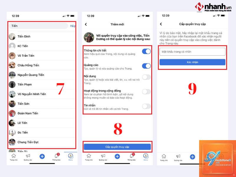 cách quản lý fanpage facebook trên iphone - Hình 4