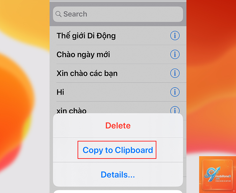 cách quản lý nội dung sao chép iphone - Hình 3