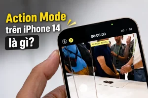 cách quay du lịch bằng action mode