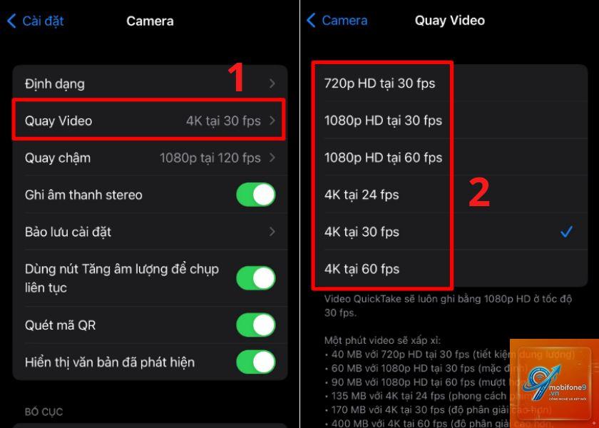 cách quay video 4k trên iphone - Hình 4