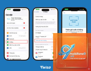 cách quét qr esim trên iphone