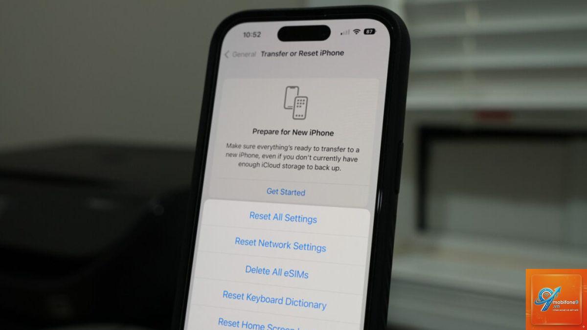 cách reset cài đặt mạng iphone - Hình 5