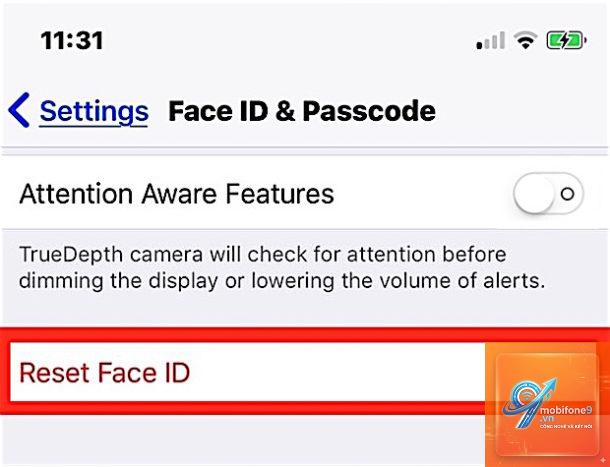 cách reset face id iphone - Hình 5