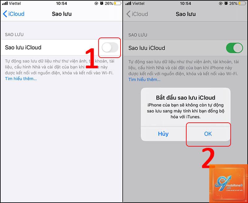 cách sao lưu ảnh lên icloud - Hình 4