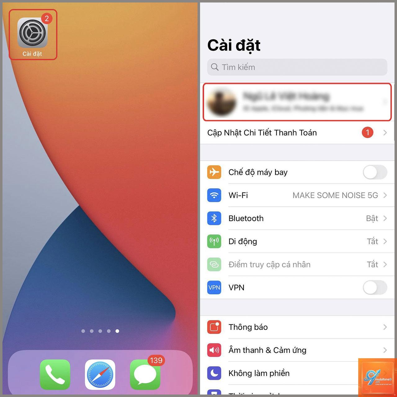 cách sao lưu cài đặt iphone - Hình 3