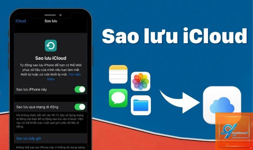 cách sao lưu iphone khi đầy icloud - Hình 4