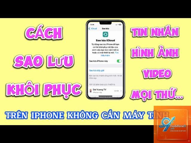 cách sao lưu iphone không cần icloud - Hình 5