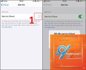 cách sao lưu iphone tự động