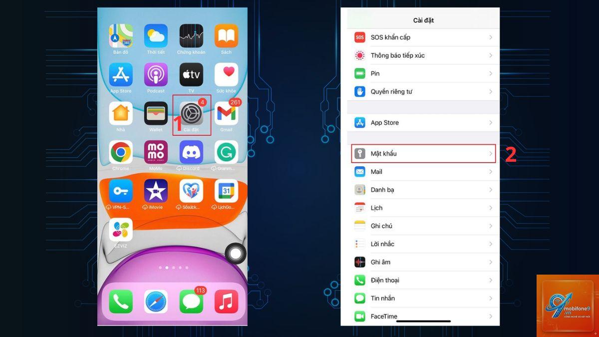cách sao lưu mật khẩu iphone - Hình 3