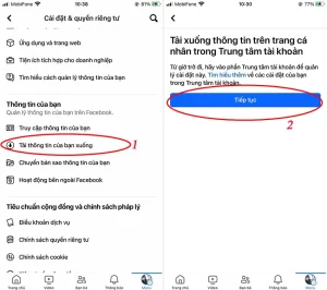 cách sao lưu tin nhắn messenger trên iphone