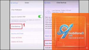 cách sao lưu whatsapp trên iphone