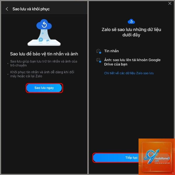 cách sao lưu zalo trên iphone - Hình 4