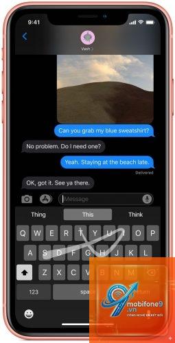 cách sử dụng bàn phím swipe iphone - Hình 2