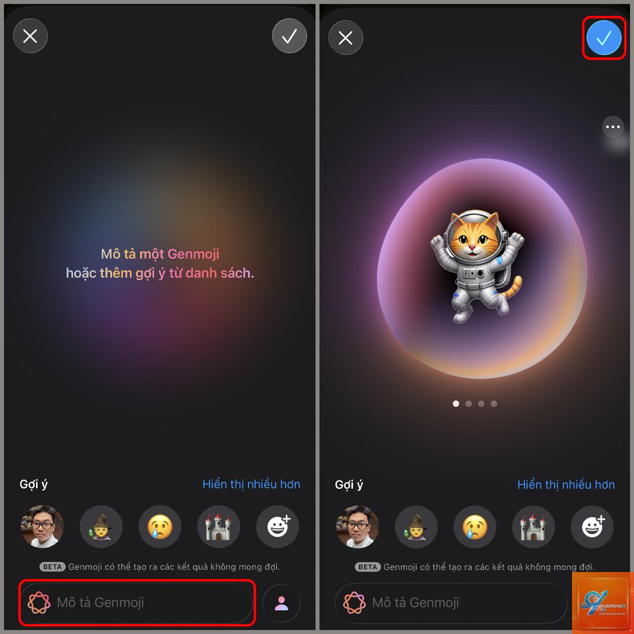 cách sử dụng genmoji trong sticker - Hình 3
