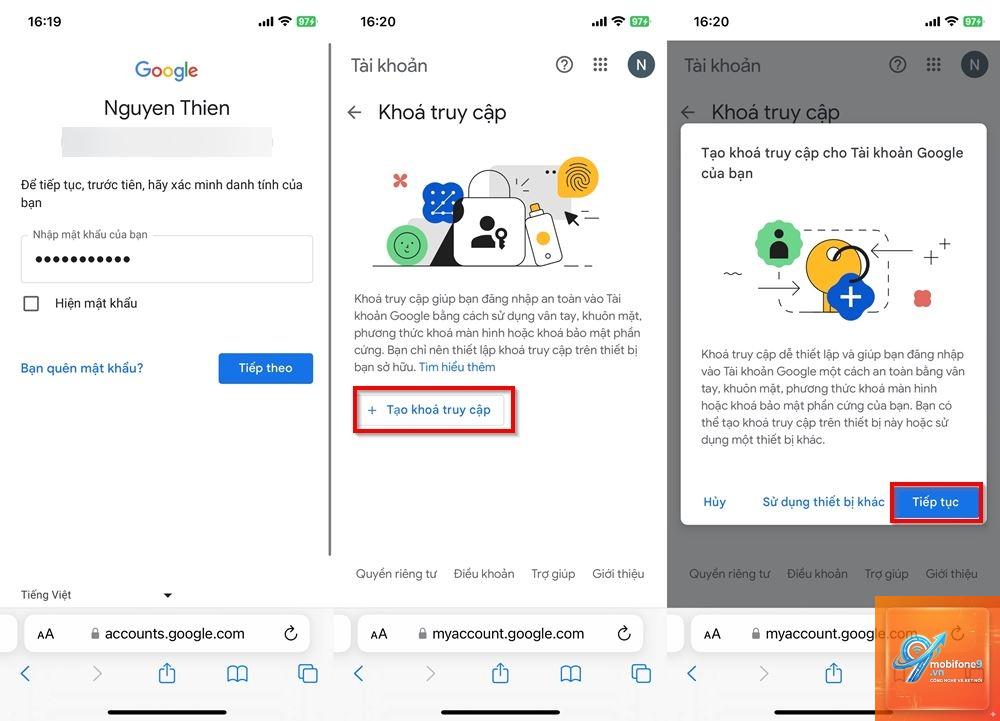 cách sử dụng passkey với google - Hình 4