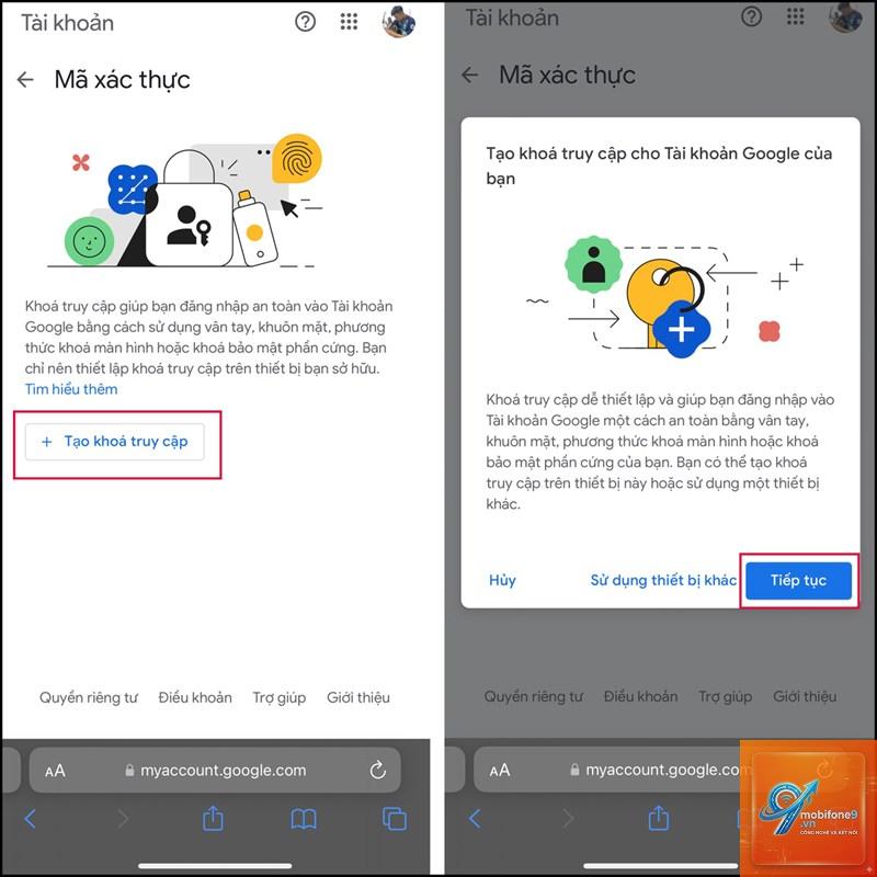 cách sử dụng passkey với google - Hình 1