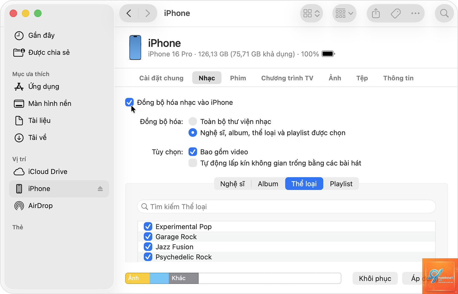 cách sửa Finder không nhận iPhone - Hình 5