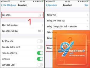 cách sửa bàn phím iPhone