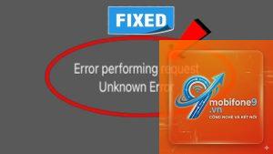 cách sửa iPhone báo lỗi Unknown Error
