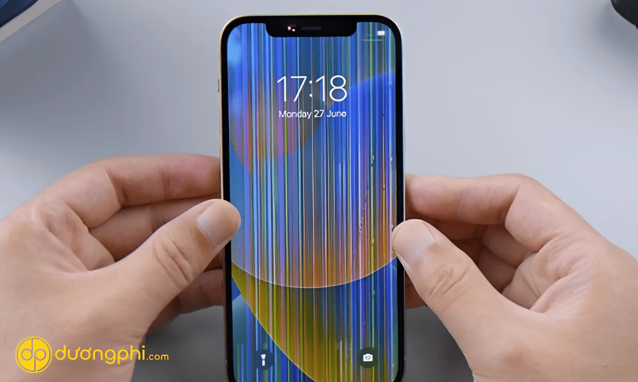 cách sửa iPhone bị sọc màn hình - Hình 1
