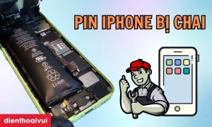 cách sửa iPhone chai pin