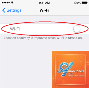 cách sửa iPhone không bật được WiFi