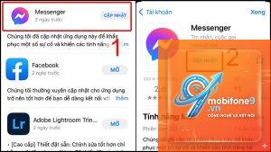 cách sửa iPhone không vào được Messenger