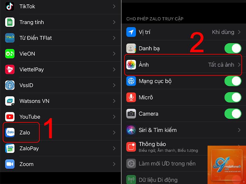 cách sửa iPhone không vào được Zalo - Hình 5