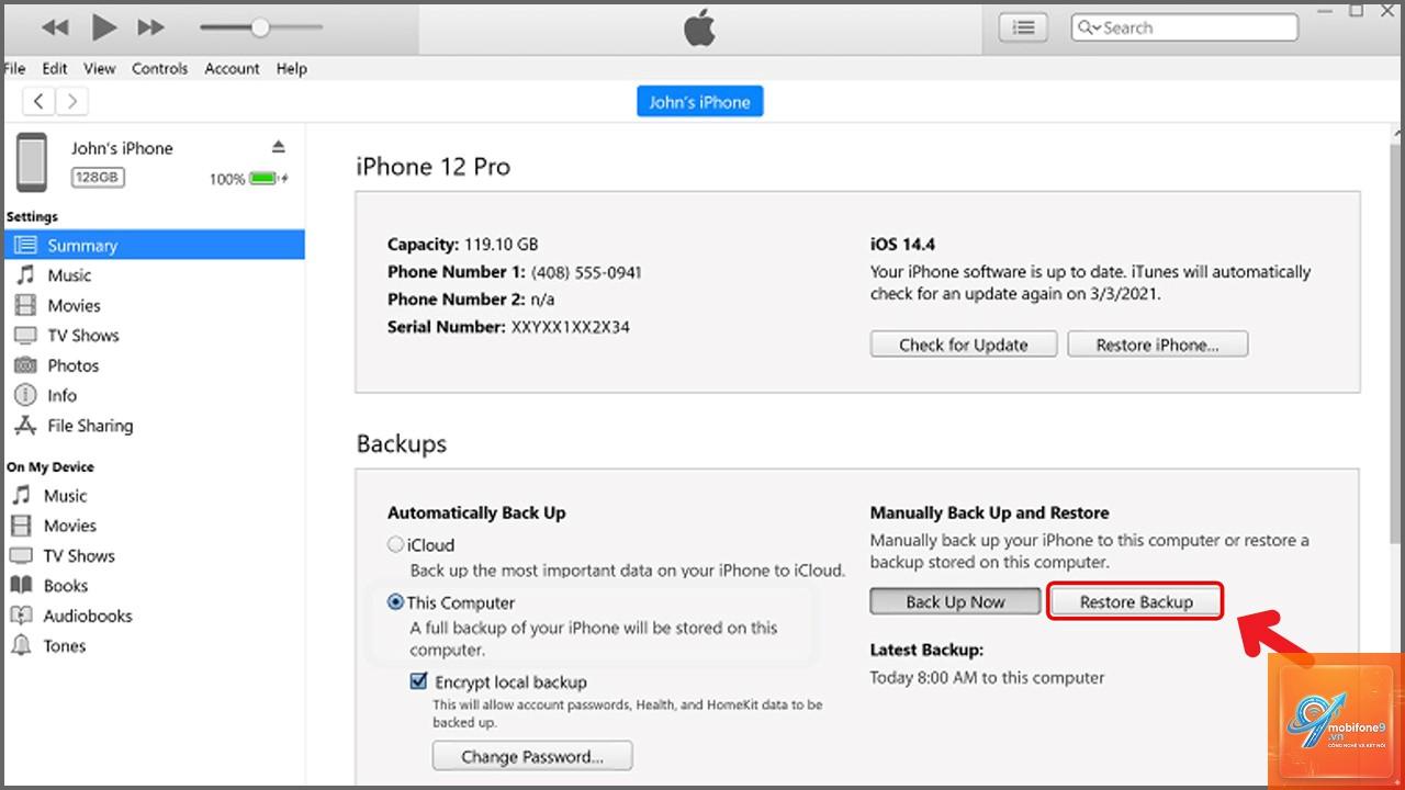 cách sửa iTunes không nhận iPhone - Hình 4