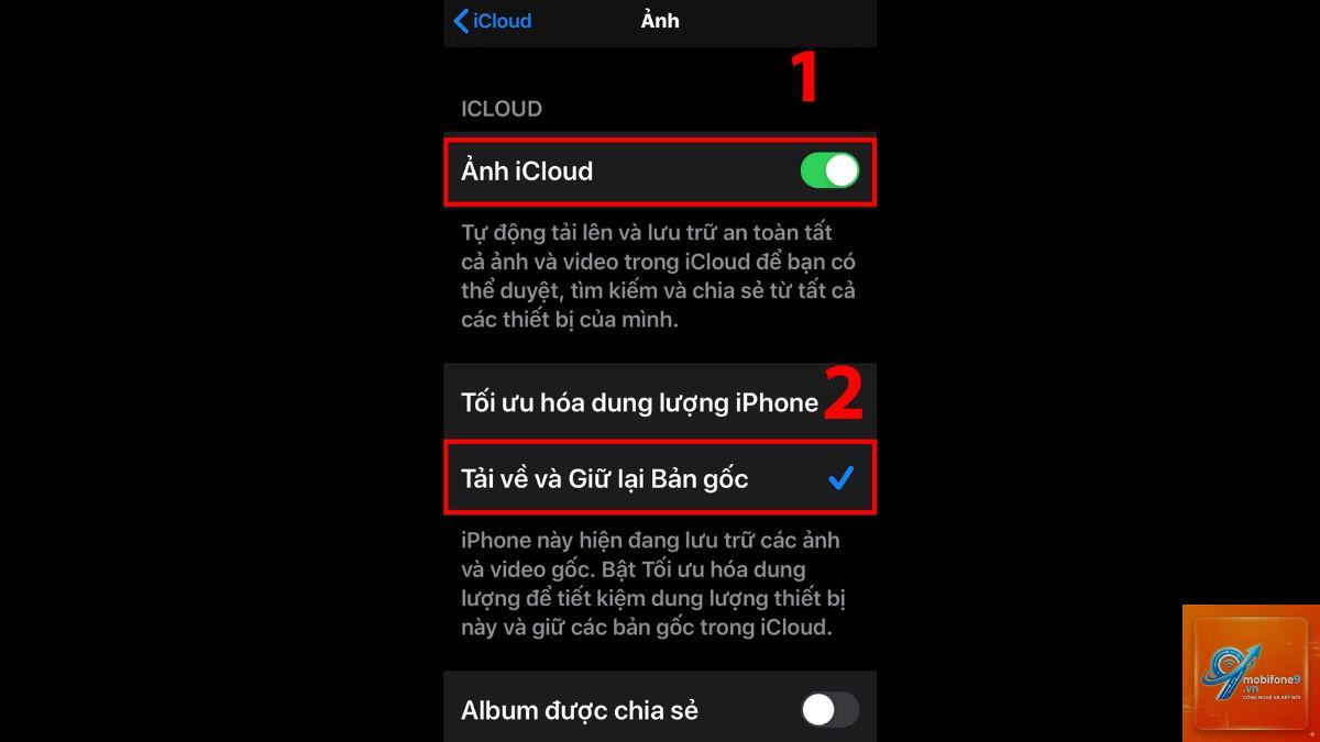 cách tải ảnh gốc về iphone - Hình 5
