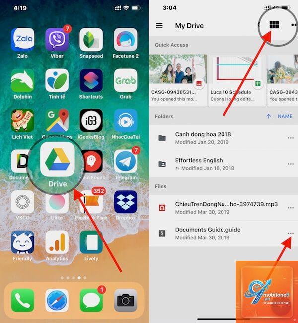 cách tải file từ google drive về iphone - Hình 3